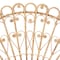 Bali & Pari Rasima Modern Bohemian Natural Brown Rattan Queen Size Standalone Headboard 239-13393-ZORO - alternate 5